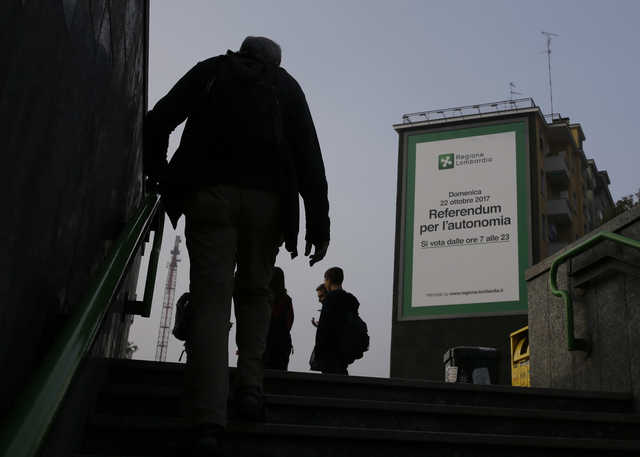 World News: Power to the people: Two Italy regions to hold autonomy votes